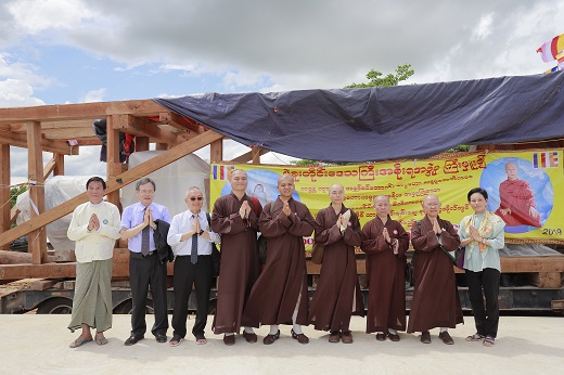  緬甸勃固恭迎和平大佛安座法會 